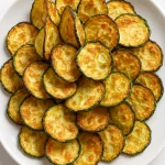 Cheesy Pan-Fried Zucchini Rounds