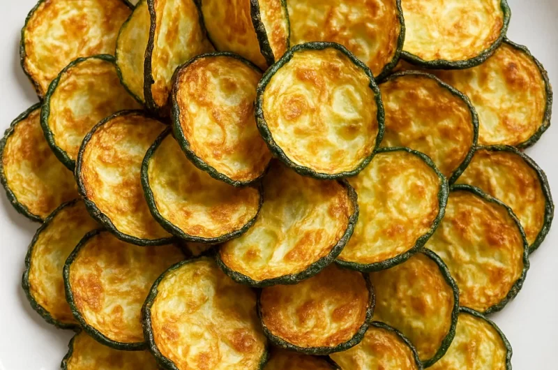 Cheesy Pan-Fried Zucchini Rounds