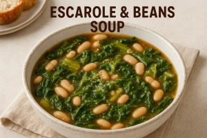 Escarole & Beans Soup – A Hearty Italian Classic